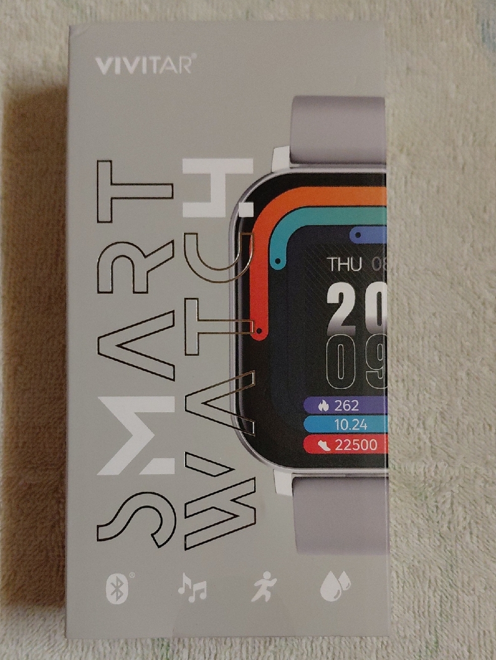 Vivitar Smart Watch, New, Heart Monitor, Activity Tracker